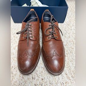 Cole Haan Classic Brown Leather Oxford Shoes size 9M